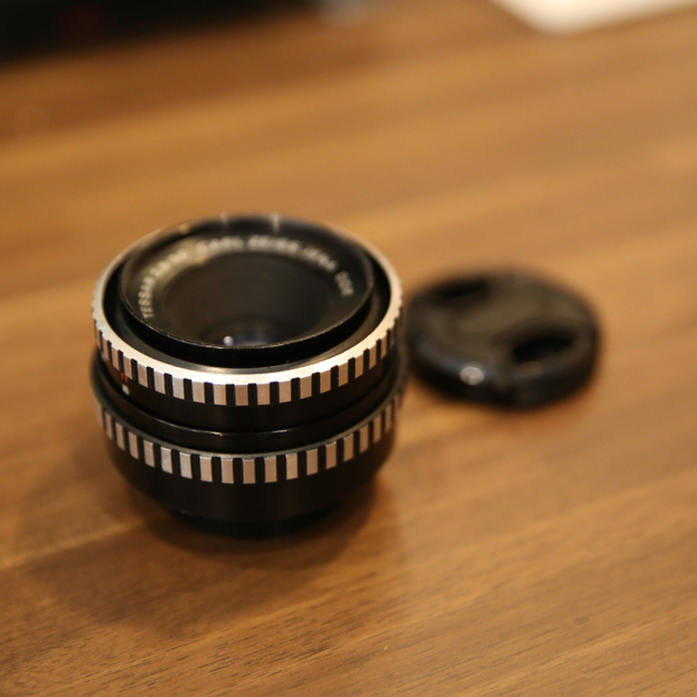 Carl Zeiss jena tessar 50mm F2.8 ゼブラ　M42 スマホ/家電/カメラのカメラ(レンズ(単焦点))の商品写真