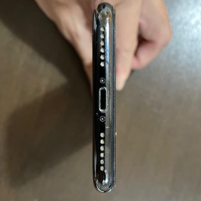 iPhone(アイフォーン)のiPhoneX 64GB スペースグレー ジャンク品 スマホ/家電/カメラのスマートフォン/携帯電話(スマートフォン本体)の商品写真