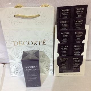 コスメデコルテ(COSME DECORTE)のコスメデコルテ リポソーム  30 ml 現品☆ ショッパー、サンプル10包付(美容液)