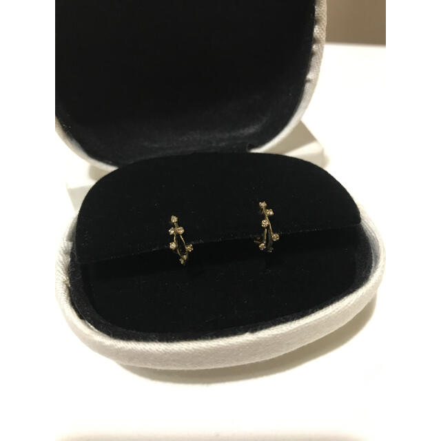 noguchi BIJOUX ノグチ ブラウンダイヤ ピアス | domaine