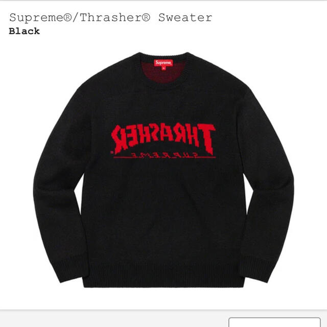 Supreme(シュプリーム)のsupreme Supreme Thrasher Sweater   メンズのトップス(ニット/セーター)の商品写真