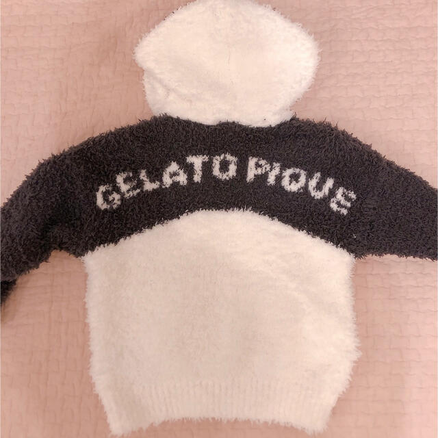 gelato pique(ジェラートピケ)のgelato pique レア　パンダパーカー キッズ/ベビー/マタニティのキッズ服男の子用(90cm~)(ジャケット/上着)の商品写真