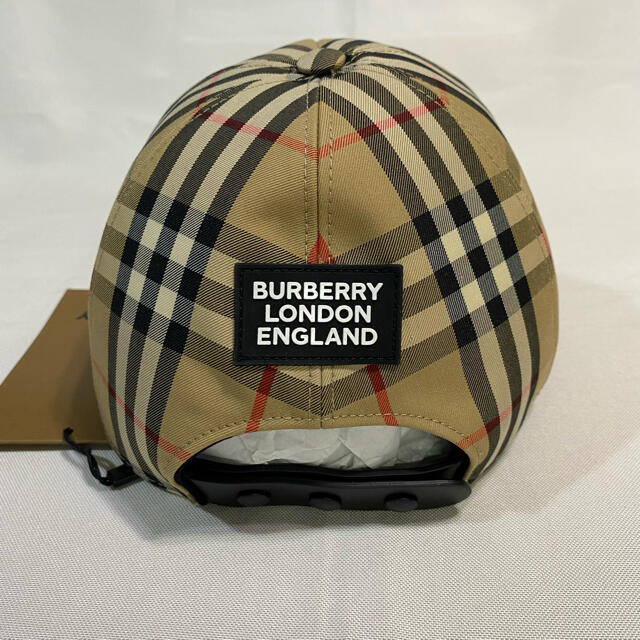 BURBERRY(バーバリー)のBURBERRY バーバリー　ロゴアップリケヴィンテージチェックキャップ メンズの帽子(キャップ)の商品写真