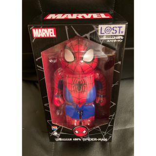 メディコムトイ(MEDICOM TOY)のMARVEL Happyくじ BE@RBRICK/スパイダーマン L@ST賞(アメコミ)