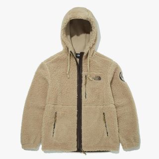 ザノースフェイス(THE NORTH FACE)のノースフェイス リモ　フリース　ジャケット　正規品　キャメル　刺繍(ブルゾン)