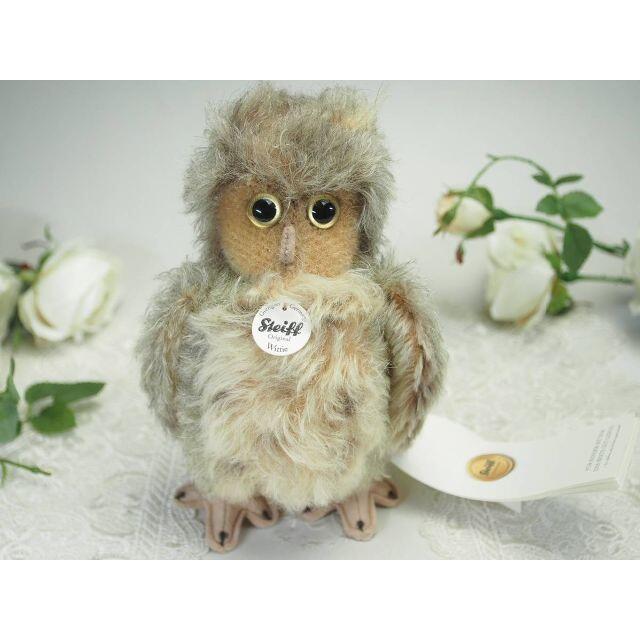 シュタイフ★Wittie Owl 16cm ID's完品★フクロウのウィッティ