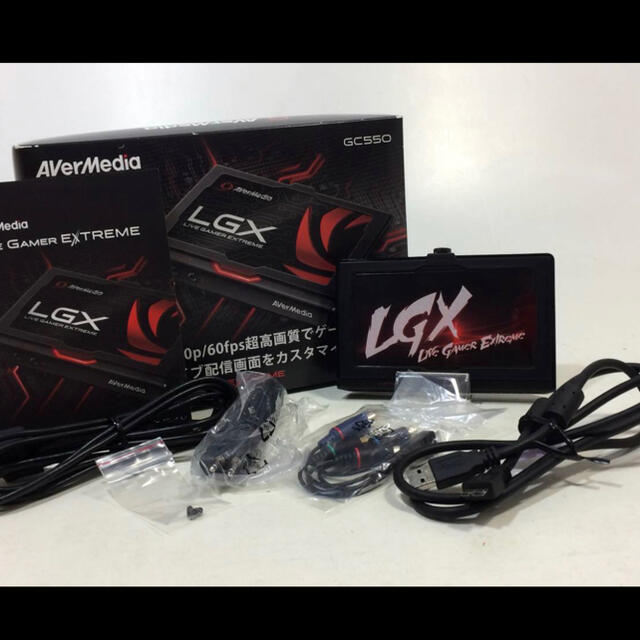 AverMedia/GC550/LiveGamer EXTREME スマホ/家電/カメラのテレビ/映像機器(映像用ケーブル)の商品写真