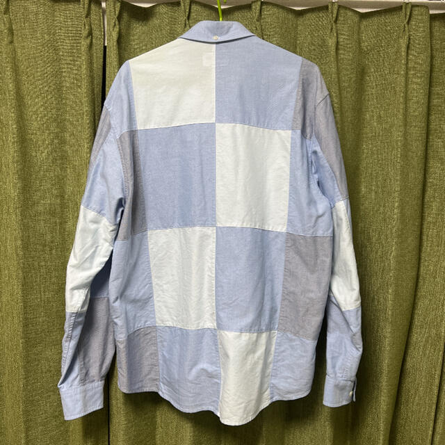 【M】supreme patchwork oxford shirt シャツ 1
