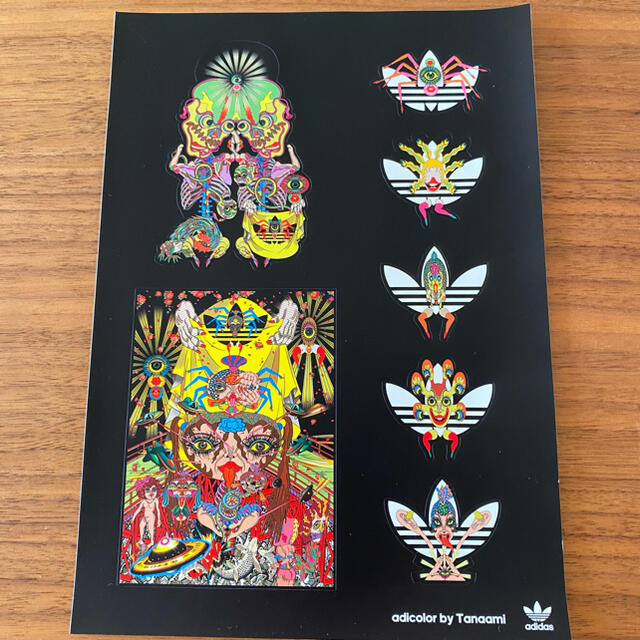 adidas - adidas Originals × 田名網敬一 コラボ ステッカーの adidas - adidas Originals × 田名網敬一 コラボ ステッカーの