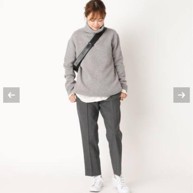 CINOH/チノ CROP パンツ グレー 34 CINOH/チノ CROP パンツ グレー 34