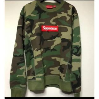 シュプリーム(Supreme)のSupreme 15AW Box Logo Crewneck camo カモ(スウェット)