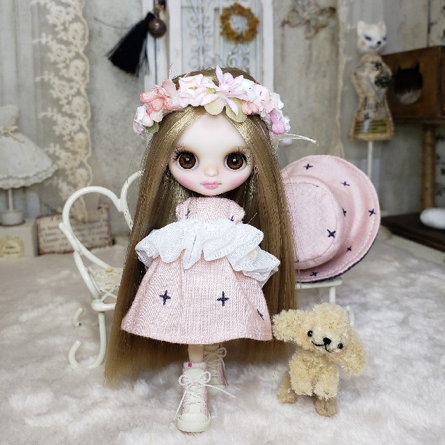 【●*○｡ラピっ子doll】❁カスタムプチアイシードール❁本体のみ❁ ハンドメイドのぬいぐるみ/人形(人形)の商品写真