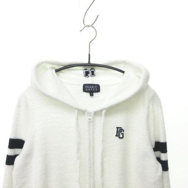 パーリーゲイツ PEARLY GATES 美品 ゴルフ パイル パーカー