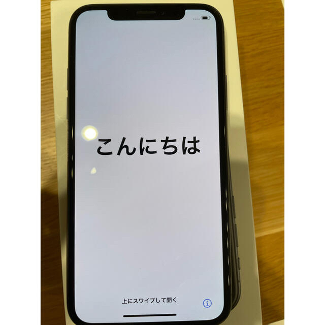 iPhone Xs スペースグレイ 64GB SIMフリースマホ/家電/カメラ