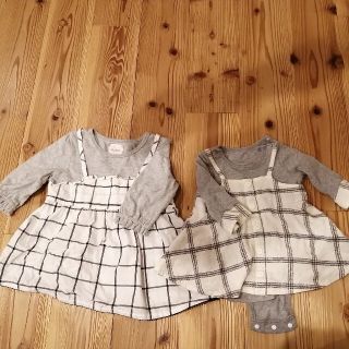 ブランシェス(Branshes)の★専用★姉妹リンクコーデ　２セット(カバーオール)