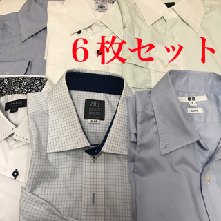 タカキュー(TAKA-Q)の男性用ワイシャツ（シャツ）　6枚セット(シャツ)