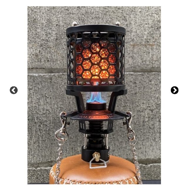 新品　GW T-HEATER GASWARE ソロストーブ　ガスヒーター スポーツ/アウトドアのアウトドア(ストーブ/コンロ)の商品写真