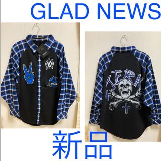 グラッドニュース(GLAD NEWS)の超入手困難☆新品　グラッドニュース　GLADNEWS(シャツ)