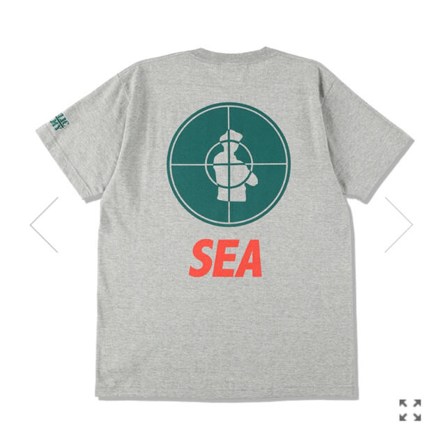 PUBLIC ENEMY×WDS PESEA Tシャツ ウィンダンシートップス