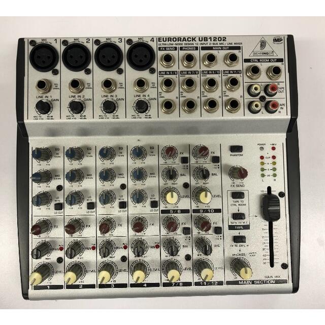 BEHRINGER EURORACK UB1202 楽器のレコーディング/PA機器(ミキサー)の商品写真