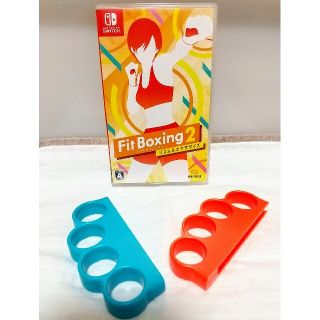 ニンテンドースイッチ(Nintendo Switch)のFit Boxing2 フィットボクシング ＆ グリップ(家庭用ゲームソフト)