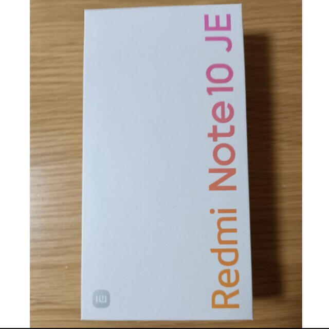 約200万画素生体認証【新品未使用】Xiaomi Redmi Note 10 JE