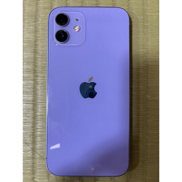 Apple(アップル)のiphone12 パープル 128GB Apple Store購入SIMフリー スマホ/家電/カメラのスマートフォン/携帯電話(スマートフォン本体)の商品写真