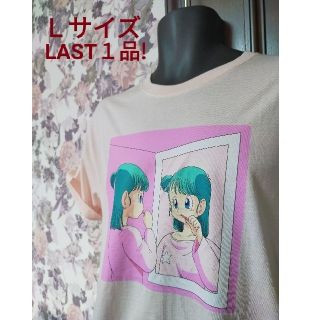 【新品タグ付き】ドラゴンボールブルマ エモTシャツ Ｌサイズ(Tシャツ/カットソー(半袖/袖なし))