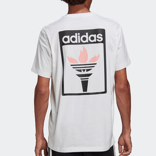 アディダス(adidas)のadidas バックプリント Tシャツ オーバーサイズ(Tシャツ/カットソー(半袖/袖なし))