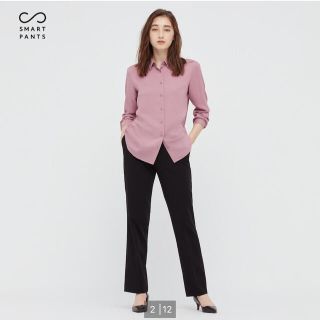 ユニクロ(UNIQLO)のストレートパンツ　スマートスリムストレートパンツ　ユニクロ(カジュアルパンツ)