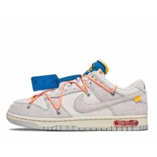 ナイキ(NIKE)のNIKE DUNK LOW off-white lot19 27.0cm (スニーカー)