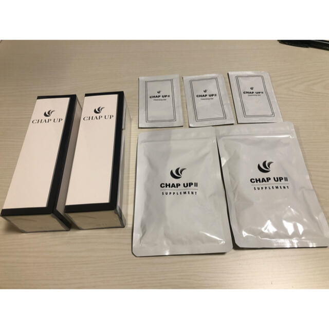 チャップアップ育毛剤2本&サプリ2袋&頭皮用クレンジング3袋セット