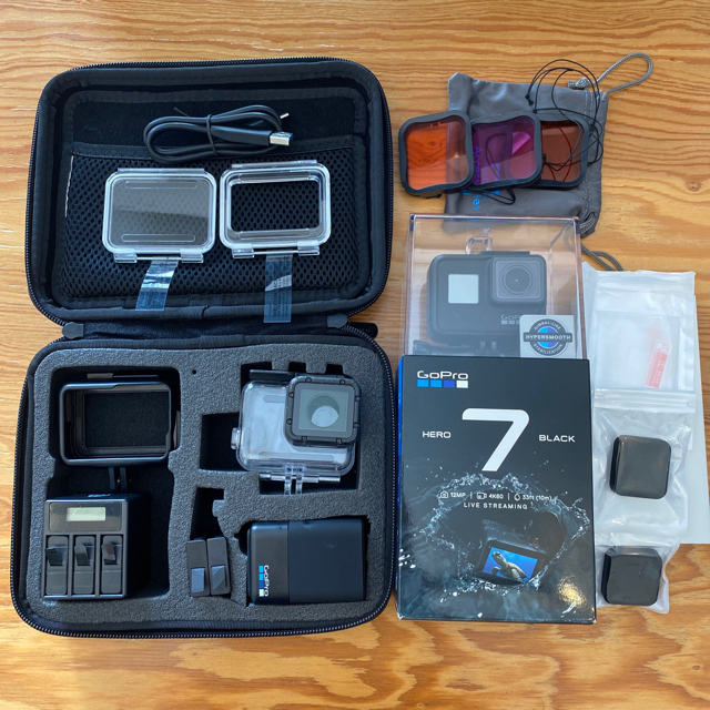 GoPro HERO7 BLACK 本体 +アクセサリー多数セット