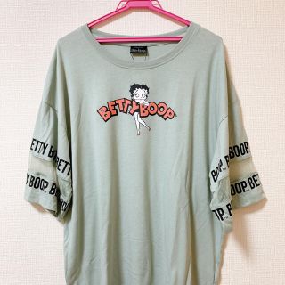 新品★Betty Boop★4Lカットソー(Tシャツ(半袖/袖なし))