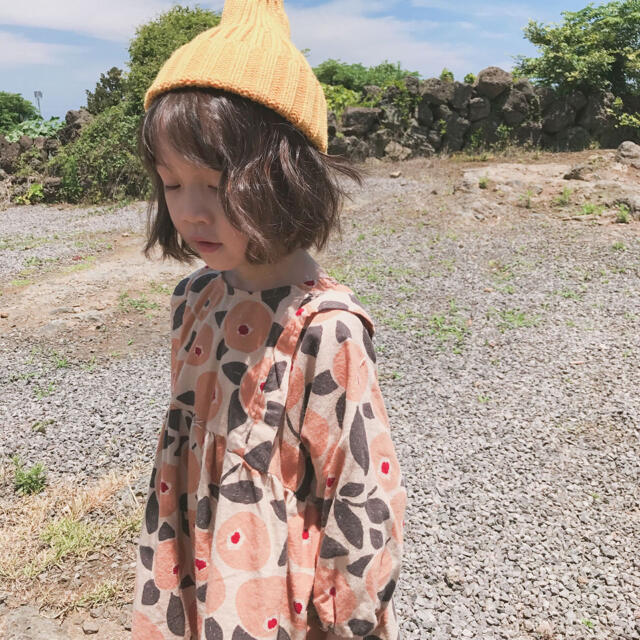 キッズ ベビー レトロ 女の子 北欧風 花柄 ワンピース 秋冬 韓国子供服の通販 By Melon S Shop ラクマ