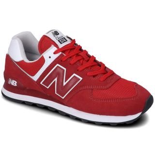 ニューバランス(New Balance)のニューバランス 574 レッド メンズ 27.0(スニーカー)