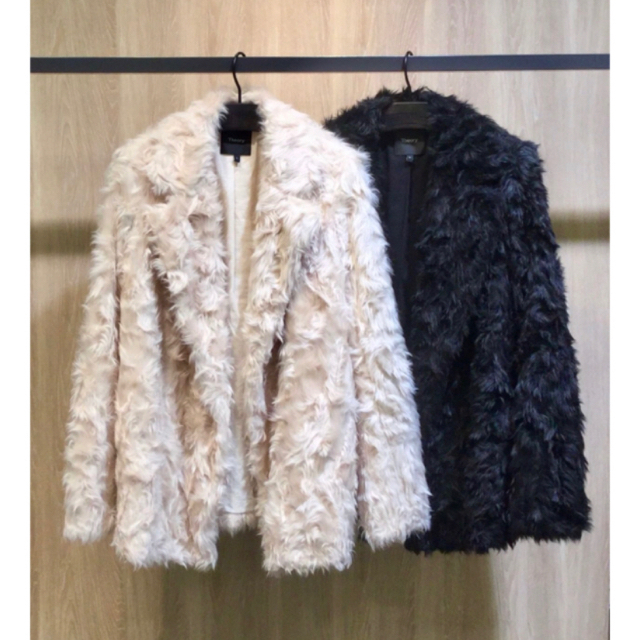 theory - Theory 18aw フェイクファーコートの通販 by yu♡'s shop