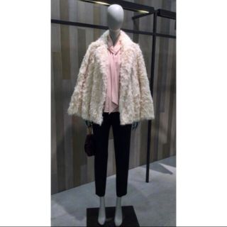 Theory 18aw フェイクファーコート