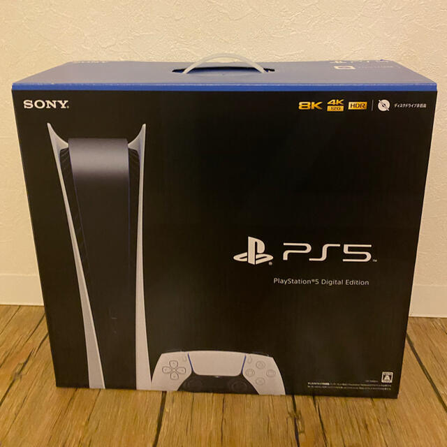 SONY(ソニー)のPS5 本体　デジタルエディション エンタメ/ホビーのゲームソフト/ゲーム機本体(家庭用ゲーム機本体)の商品写真