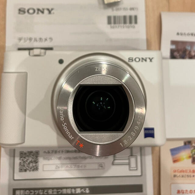 SONY カメラ VLOGCAM ZV-1 限定ホワイト