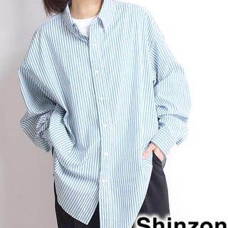 シンゾーン(Shinzone)のshinzone DADDY SHIRT/ダディーシャツ 【グリーン】(シャツ)