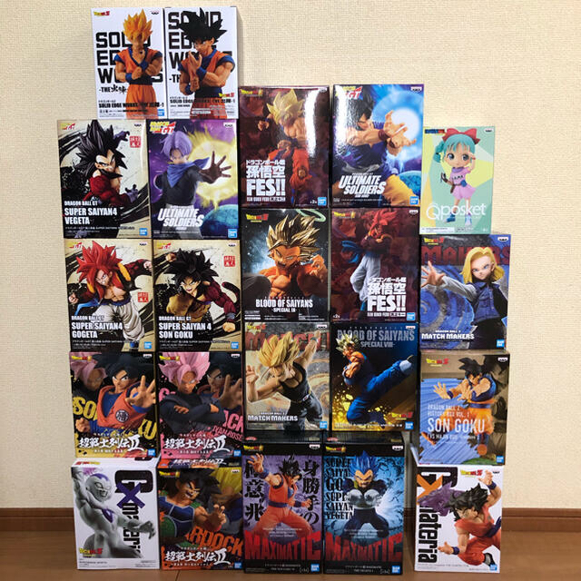 ドラゴンボール フィギュア まとめ売り 23体 かぶりなし-