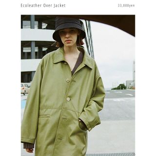 トゥデイフル(TODAYFUL)のEcoleather Over Jacket 36(レザージャケット)