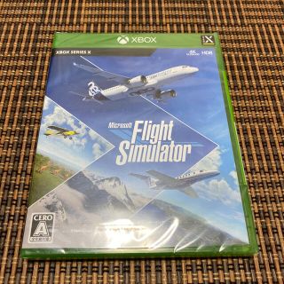 マイクロソフト(Microsoft)の新品未開封 Microsoft Flight Simulator XSX(家庭用ゲームソフト)