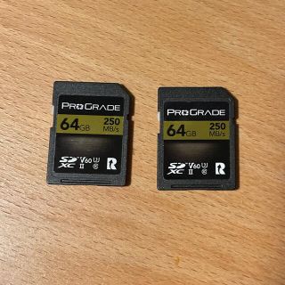 SD プログレード　PROGRADE ゴールド　GOLD 64GB 2枚セット(その他)