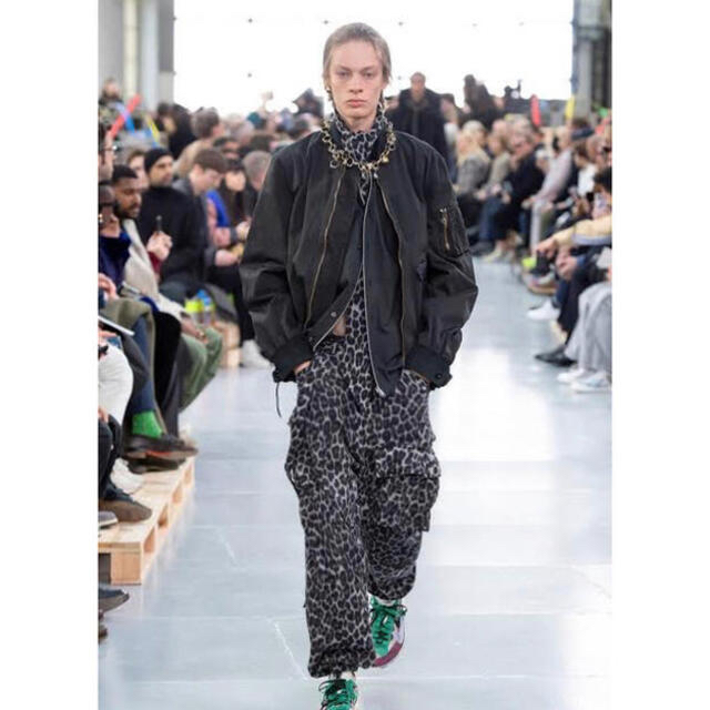 sacai - 【美品】sacai Ten-c 20aw MA-1 ブラック/ネイビー の通販 by