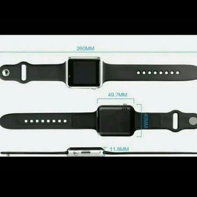 スマートウォッチ　新品未使用　Watch 多機能　Apple Watch メンズの時計(腕時計(デジタル))の商品写真