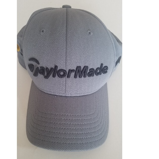 TaylorMade(テーラーメイド)のﾃｲﾗｰﾒｲﾄﾞｷｬｯﾌﾟ★ｺﾞﾙﾌ帽子★未使用★グレー メンズの帽子(キャップ)の商品写真