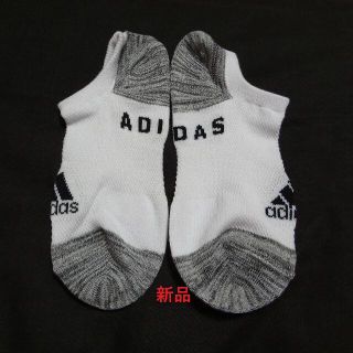 アディダス(adidas)の新品 adidas ソックス黒色　ベリーショートタイプ1足(ソックス)