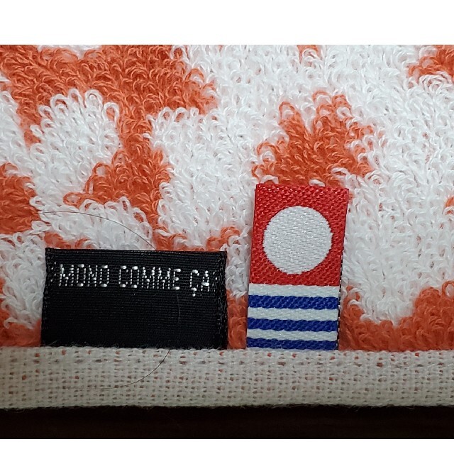 今治タオル(イマバリタオル)のハンカチタオル２種類 MONO COMME CA 今治タオル レディースのファッション小物(ハンカチ)の商品写真